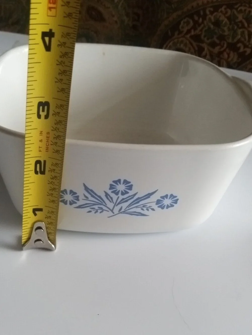 Corningware Blue Corn Flower Bakeware Set of Five